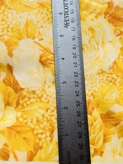 Yellow Roses Tone on Tone Conventry Hoffman International Fabrics 2.25 Y x 44″W