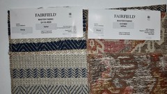 Lot 14 pcs Large 13″x26″ UPHOLSTERY FABRIC SAMPLES Woven Mixed Colors & Patterns
