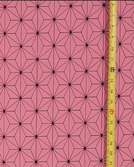 NEZUKO YUBATA PATTERN DEMON SLAYER ANIME 1 YARD FABRIC ( 36″ X 58″ ) BRAND NEW