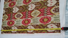 Aztec Tribal Print Fabric Collection Richloom Kachina Ikat Appox 40″X 52″ Read