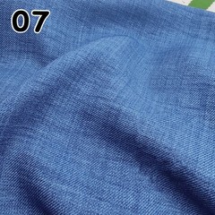 50*150cm Summer Cool Soft Faux Linen Cotton Fabric Wrinkle Texture DIY Designer