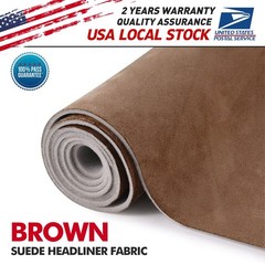 60”x60” Headliner Fabric Suede Pickup truck ceiling Liner Sag Upholstery 3MM