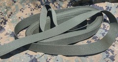 1″ US Military Webbing by the Yard, Mil-Spec Camo Green A-A-55301 Type 3 CORDURA