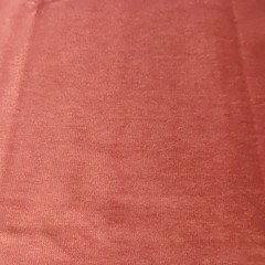 3 3/8 Yards Heavyweight Blush Pink Velour Upholstery Fabric Textured Mid-Century