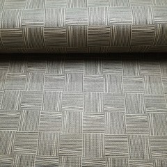 Vinyl Faux Leather Upholstery Fabric – 54″, Modern Block, 7 Colors – By the Yard