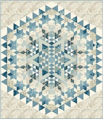 Andover – Cocoa Blue – Thistle – Powder Blue, Fabric by the Yard