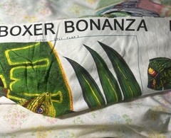 Boxer Bonanza RAINFOREST TOUCANS IGUANA Shorts Fabric Panel Sewing M L or XL
