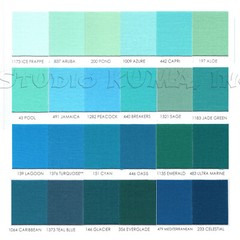 ROBERT KAUFMAN “KONA COTTON SOLID” Blue #3 by the 1/2 yard