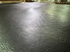 Black On Black Fleece Heavy Duty Outdoor Cover UV Resistant Upholstery Vinyl