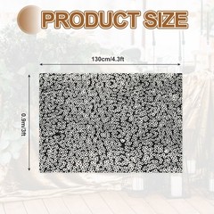 1 Yard Sequin Fabric by the Yard Velvet Sequins Fabric, Black Silver