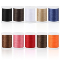 10 Spools Extra Strong Upholstery Thread, Bonded Nylon Thread Leather Threads…