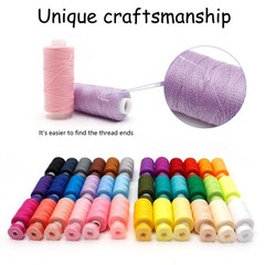 82Pcs Sewing Thread kit, 36 Assorted Colors Machine Threads with 36 Color