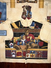 Child’s “Teacher’s Pet Vest” CUT & SEW Fabric Panel School Theme