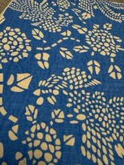 3 PCS Vintage Homespun Cotton Fabric Handwoven Stripe Textile Lot