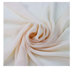 Beige Sheer Chiffon Fabric-Draping Panels-Masking for Wedding & Events-11 Yards