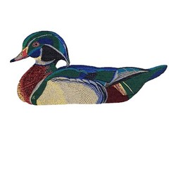 square by design Duck Woven Fabric Panel Embroidered Tapestry. Brand New. Tan