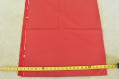 By 1/2 Yd, White Pin-Dots on Red/Connecting Threads, Quilter’s Candy Basics,V671