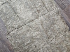 Brown Beige Branches Striped Upholstery Fabric 6+ Yards 8 Pieces 27″ wide x 56″