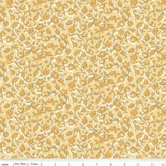 1/4 Yard 9×42 Riley Blake “Stitch” Grandma’s Sofa Beehive Yellow Lori Holt