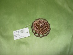 BY THE PIECE TRIM DECO PRO BAROQUE ROSETTE BUTTON TRIM FABRIC FOR LESS