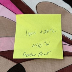 Vintage Pink Groovy Silky Polyester Apparel Fabric Harlequin Border Print 58″x40