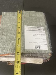 Fabric Samples Square Jab, Chivasso, Carlucci Lot of 90 PC Multi Color Design