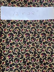 Larger Fabric Scraps for Quilting. Sizes Shown On Photos. Multicolored. 1/2 Lb