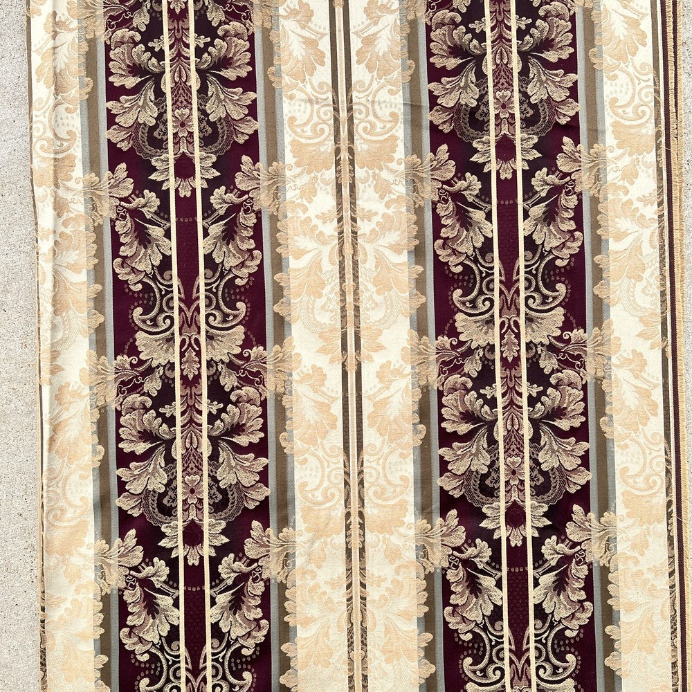 Heavy Floral ROYAL Home Decor Chair Bench Upholstery Sewing Fabric BTY