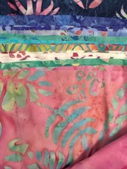 Anthology Fairyland 1/2 yard bundle 15 Batik fabrics NEW