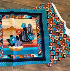 Vintage Fabric Cloth Assorted Patterns Crafts Quilt 10lbs Over 26.5 yards