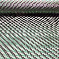 3k Metallic Carbon fiber reflection mixed fabric carbon cloth 100cm*100cm 250gsm