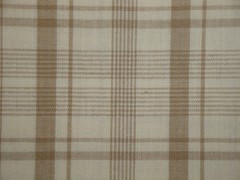 Cream & Wheat Large Bentley Plaid Cotton Homespun Quilt Home Decor Sewing Fabric