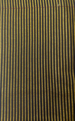 Navy with metallic gold stripe from Kaufman’s “Fusion” line 100% cotton