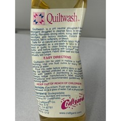 Quiltwash Gental Wash Craftgard 16 Oz Biodegradable – Discontinued