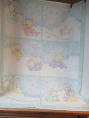 Daisy kingdom “PJ and Friends Quilt” Spring`s Baby Cotton Fabric Panel