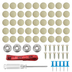 202 Pieces Car Roof Headliner Repair Button Kit, Car Ceiling Fabric Repair Pins