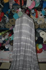 Tie-Dye Rayon Spandex Print Jersey Knit Fabric Gray combo Stretch 9 oz