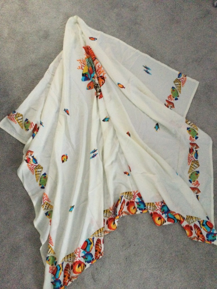 Sarong/Skirt/Scarf Tropical Sea Shell print