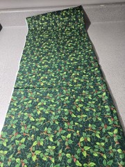 Season’s Greetings Fabri-Quilt Holly Leaves Berries Christmas 1.5 Yards Fabric