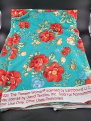 Pioneer Woman Fleece Fabric 2+ Yards Sweet Roses