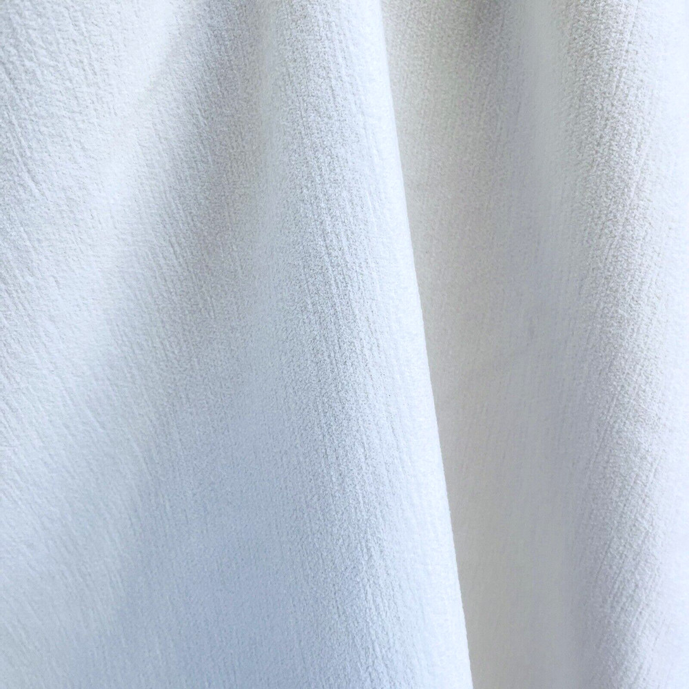BALLARD SUNBRELLA VELVETY PERFORMANCE UPHOLSTERY FABRIC DECOR SNOW BY THE YARD