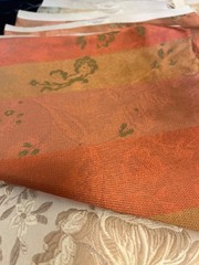10 Floral silk fabric samples elegant designs High quality