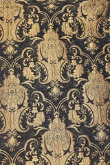 Drapery and Upholstery Chenille Fabric By the Yard Elegant Damask Pattern 58″ w