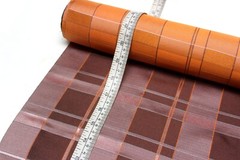 100%silk Dusty Rose Plaid Silk Fabric By the Half Yard Width 27″ F281