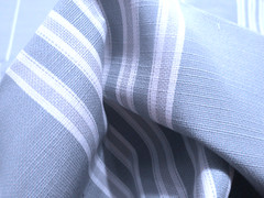 Serena And Lily Perennials Lake Stripe Fabric Coastal Sky Blue 2 Yds Performance