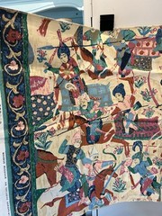 Vtg Mahmud Musavir Fabric Sample Asian Cotton J. H. Thorp & Co. 29″ x 54″ F59