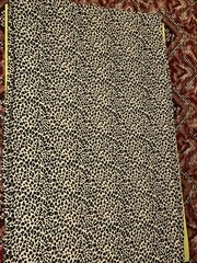 New Leopard Cheetah Animal Print Fabric Nearly 4 Yards 17” x 44”Sewing Curtains