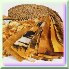 40-Piece Cotton Quilting Fabric Strips