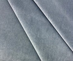 DESIGNER PLUSH MOHAIR GRAY VELVET WOOL MULTIPURPOSE FABRIC BY YARD 55″W
