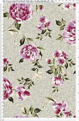 Challis Rayon Printed Ksenia, Floral Fabric, Dress Fabric, Sewing Fabric